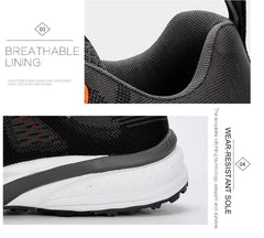 Men's Lightweight Breathable Mesh Sneakers Non-Slip Sport Trainers