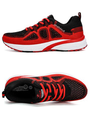 Men's Lightweight Breathable Mesh Sneakers Non-Slip Sport Trainers