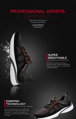 Men's Lightweight Breathable Mesh Sneakers Non-Slip Sport Trainers