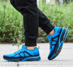 Men's Lightweight Breathable Mesh Sneakers Non-Slip Sport Trainers