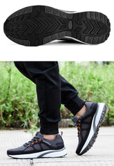 Men's Lightweight Breathable Mesh Sneakers Non-Slip Sport Trainers