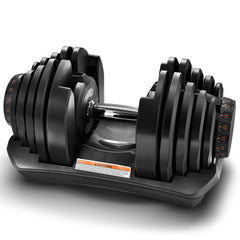 Adjustable Home Gym Dumbbells with Fast Weight Selection System