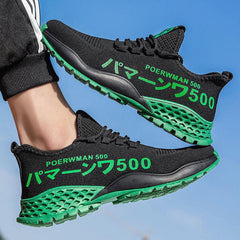 Men's Breathable Lightweight Slip-On Running Walking Sneakers Comfortable