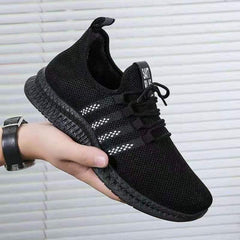 Men's Breathable Lightweight Slip-On Running Walking Sneakers Comfortable