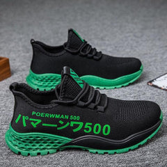 Men's Breathable Lightweight Slip-On Running Walking Sneakers Comfortable