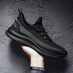 Men's Breathable Lightweight Slip-On Running Walking Sneakers Comfortable