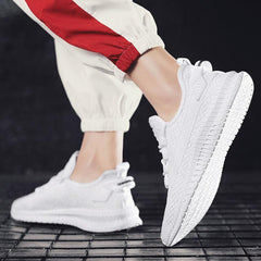 Men's Breathable Lightweight Slip-On Running Walking Sneakers Comfortable