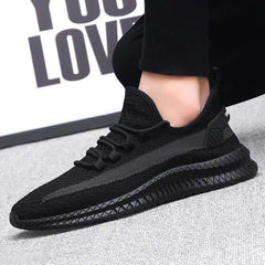 Men's Breathable Lightweight Slip-On Running Walking Sneakers Comfortable