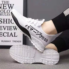 Men's Breathable Lightweight Slip-On Running Walking Sneakers Comfortable
