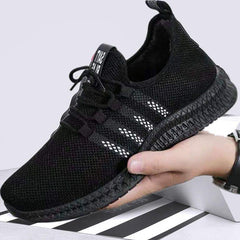 Men's Breathable Lightweight Slip-On Running Walking Sneakers Comfortable