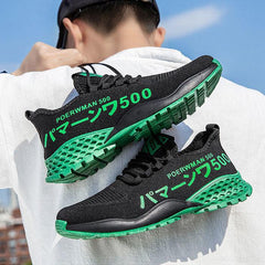 Men's Breathable Lightweight Slip-On Running Walking Sneakers Comfortable