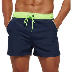 Men's Adjustable Mesh Swim Trunks Beach Board Shorts Summer