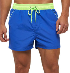 Men's Adjustable Mesh Swim Trunks Beach Board Shorts Summer