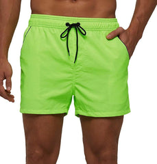 Men's Adjustable Mesh Swim Trunks Beach Board Shorts Summer