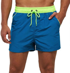 Men's Adjustable Mesh Swim Trunks Beach Board Shorts Summer