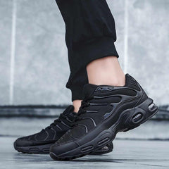 Men's Air Cushion Breathable Mesh Running Walking Sneakers Lightweight