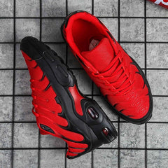 Men's Air Cushion Breathable Mesh Running Walking Sneakers Lightweight