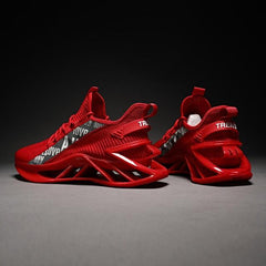 Men's Luxury White Fashion Sneakers Non-Slip Athletic Shoes