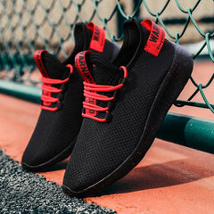 Men's Luxury White Fashion Sneakers Non-Slip Athletic Shoes