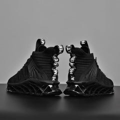 Men's Luxury White Fashion Sneakers Non-Slip Athletic Shoes