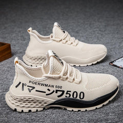 Men's Breathable Lightweight Slip-On Running Walking Sneakers Comfortable
