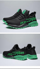 Men's Breathable Lightweight Slip-On Running Walking Sneakers Comfortable