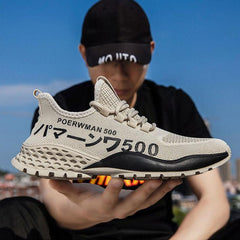 Men's Breathable Lightweight Slip-On Running Walking Sneakers Comfortable
