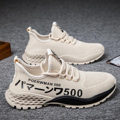 Men's Breathable Lightweight Slip-On Running Walking Sneakers Comfortable
