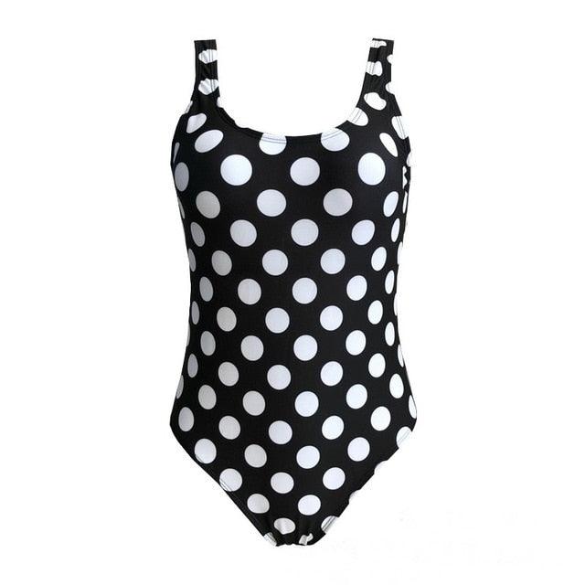 Women's Push-Up Strappy Mesh Tummy Control One-Piece Swimsuit
