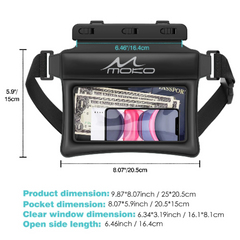Waterproof Floating Phone Pouch Dry Bag for Water Sports