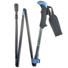 Travel Folding Hiking Poles with Bag and Accessories